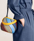 Cylindrical Contrast Color Bag